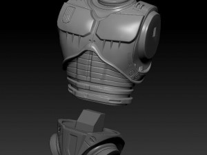 robocop 1987 3D Baskı Modeli