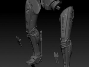 robocop 1987 3D Baskı Modeli
