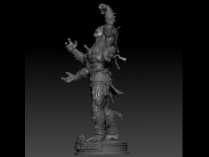 goro mortal kombat 3D Print Model