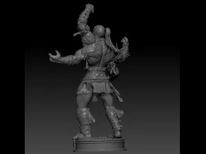 goro mortal kombat 3D Print Model
