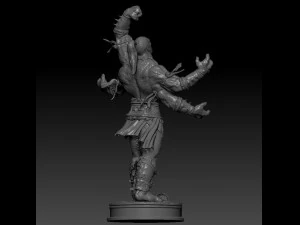 goro mortal kombat 3D Print Model
