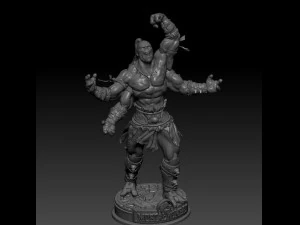 goro mortal kombat 3D Print Model