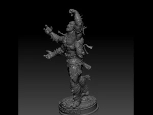 goro mortal kombat 3D Print Model