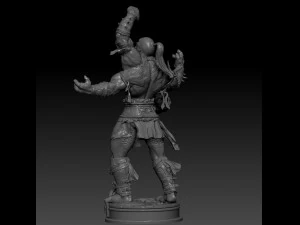 goro mortal kombat 3D Print Model