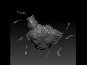 goro mortal kombat 3D Print Model