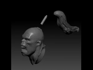 goro mortal kombat 3D Print Model