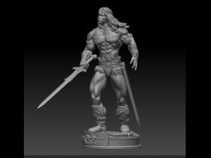 conan the barbarian 3D-Druckmodell