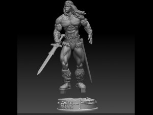 conan the barbarian 3D-Druckmodell
