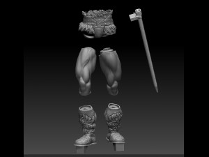 conan the barbarian 3D-Druckmodell