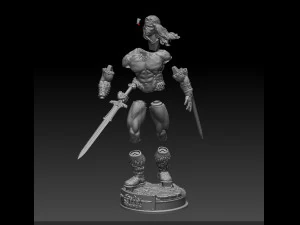 conan the barbarian 3D Print Model