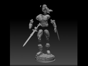 conan the barbarian 3D-Druckmodell