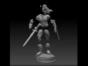 conan the barbarian 3D Print Model