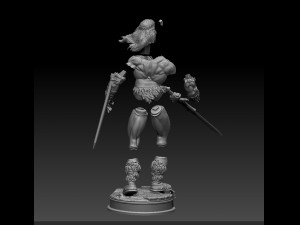 conan the barbarian 3D-Druckmodell
