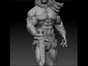 conan the barbarian 3D-Druckmodell