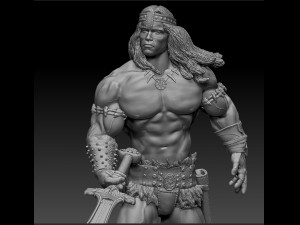 conan the barbarian 3D-Druckmodell