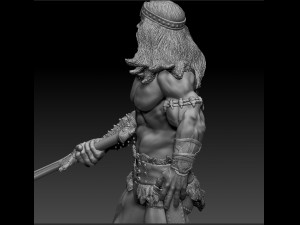 conan the barbarian 3D-Druckmodell