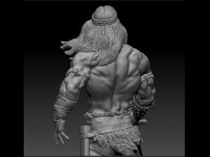 conan the barbarian 3D-Druckmodell