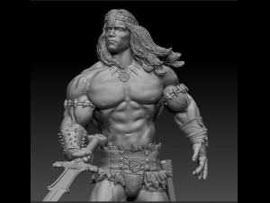 conan the barbarian 3D-Druckmodell