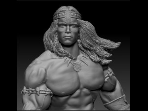 conan the barbarian 3D-Druckmodell