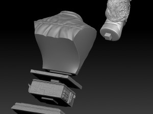 Terminator 2 t-800 Modèles 3D en vedette