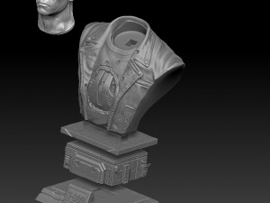 Terminator 2 t-800 Modèles 3D en vedette