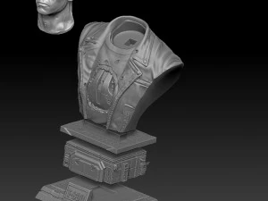 Terminatore 2t-800 Modello di stampa 3D