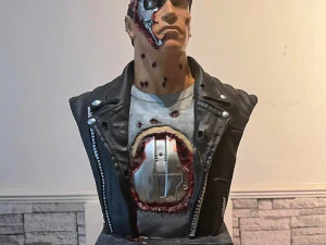 Terminator 2 t-800 3D Print Model