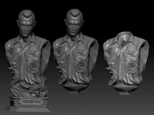 terminator 2 judgment day t-1000 3D Принт Модель