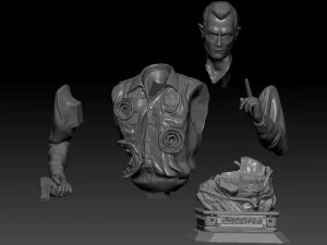 terminator 2 judgment day t-1000 3D Print Model