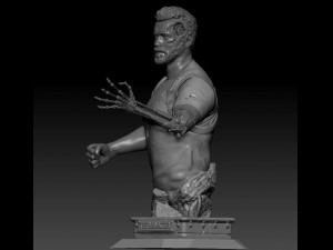 terminator dark fate Modèles 3D en vedette