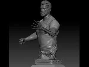 terminator dark fate 3D Print Model