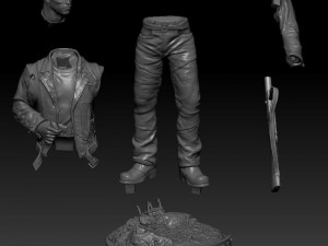 terminator 2 judgment day Modelo de Impressão 3D