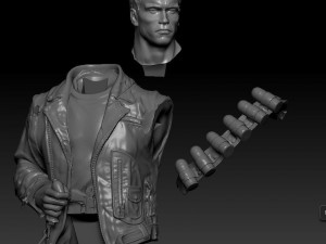 terminator 2 judgment day Modelo de Impressão 3D