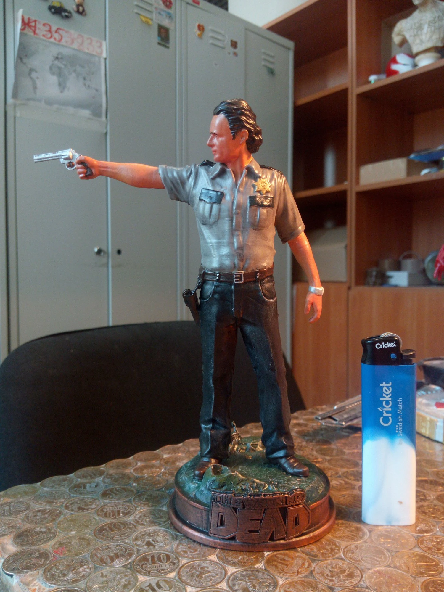 rick grimes the walking dead 3D Print Model .c4d .max .obj .3ds .fbx .stl .blend 