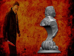 michael myers halloween Modelo de impresión 3D