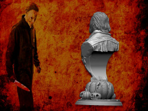 michael myers halloween Modelo de impresión 3D