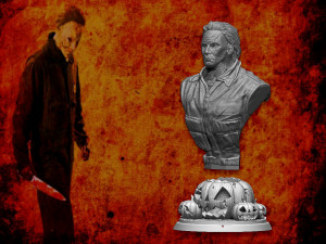 michael myers halloween Modelo de impresión 3D