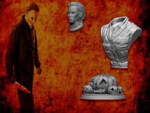 michael myers halloween Modelo de impresión 3D