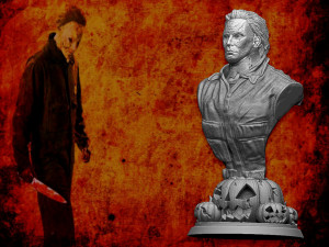 michael myers halloween Modelo de impresión 3D