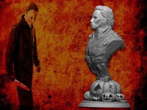 michael myers halloween Modelo de impresión 3D