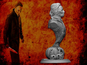 michael myers halloween Modelo de impresión 3D