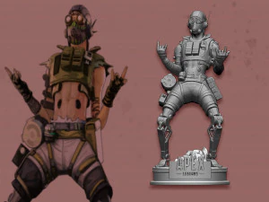 octane from apex legends 3D Print Model