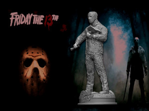 Friday the 13th 3D-printmodel