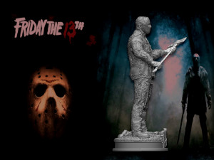 Friday the 13th 3D-printmodel
