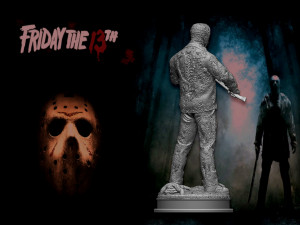 Friday the 13th 3D-printmodel