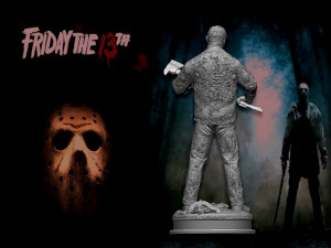 Friday the 13th 3D-printmodel