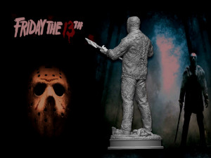 Friday the 13th 3D-printmodel