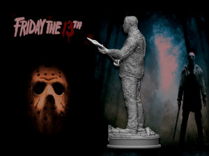 Friday the 13th 3D-printmodel