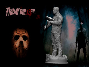 Friday the 13th 3D-printmodel