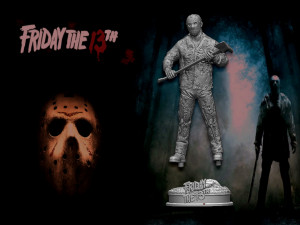 Friday the 13th 3D-printmodel